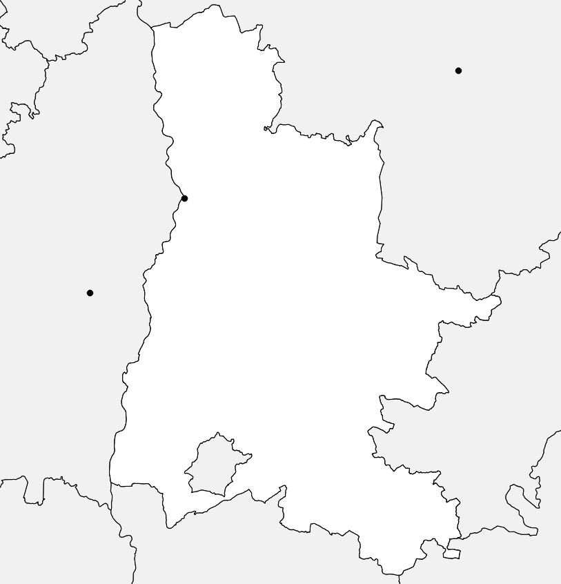 Carte De La Drôme - Drôme Carte Du Département 26 - Villes pour Carte Département Vierge