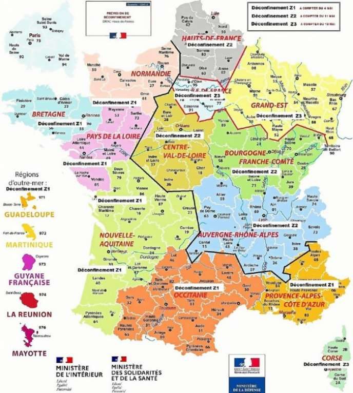 Carte De La France - Voyages - Cartes intérieur Carte De La France Région