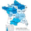 Carte De La Production Éolienne Française En 2010 - Twi intérieur Nombre De Régions En France 2017