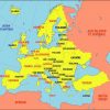 Carte De Leurope Avec Les Capitales tout Carte Europe Pays Et Capitale