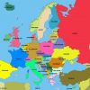 Carte De L'Europe | Carte Europe, Carte Europe Pays, Carte intérieur Carte Des Pays De L Europe