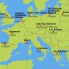 Carte De L'Europe : L'Europe Vue Du Ciel - Linternaute intérieur Carte Géographique De L Europe