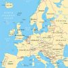 Carte De L'Europe Politique Et La Région Environnante concernant Carte D Europe Capitale