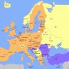 Carte De L'Union Europeenne Avec Capital pour Carte Pays D Europe