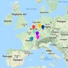 Carte. Découvrez Comment Le Centre Géographique De L'Union tout Carte Union Européenne 2017