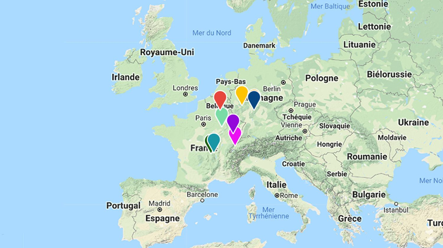 Carte. Découvrez Comment Le Centre Géographique De L'Union tout Carte Union Européenne 2017