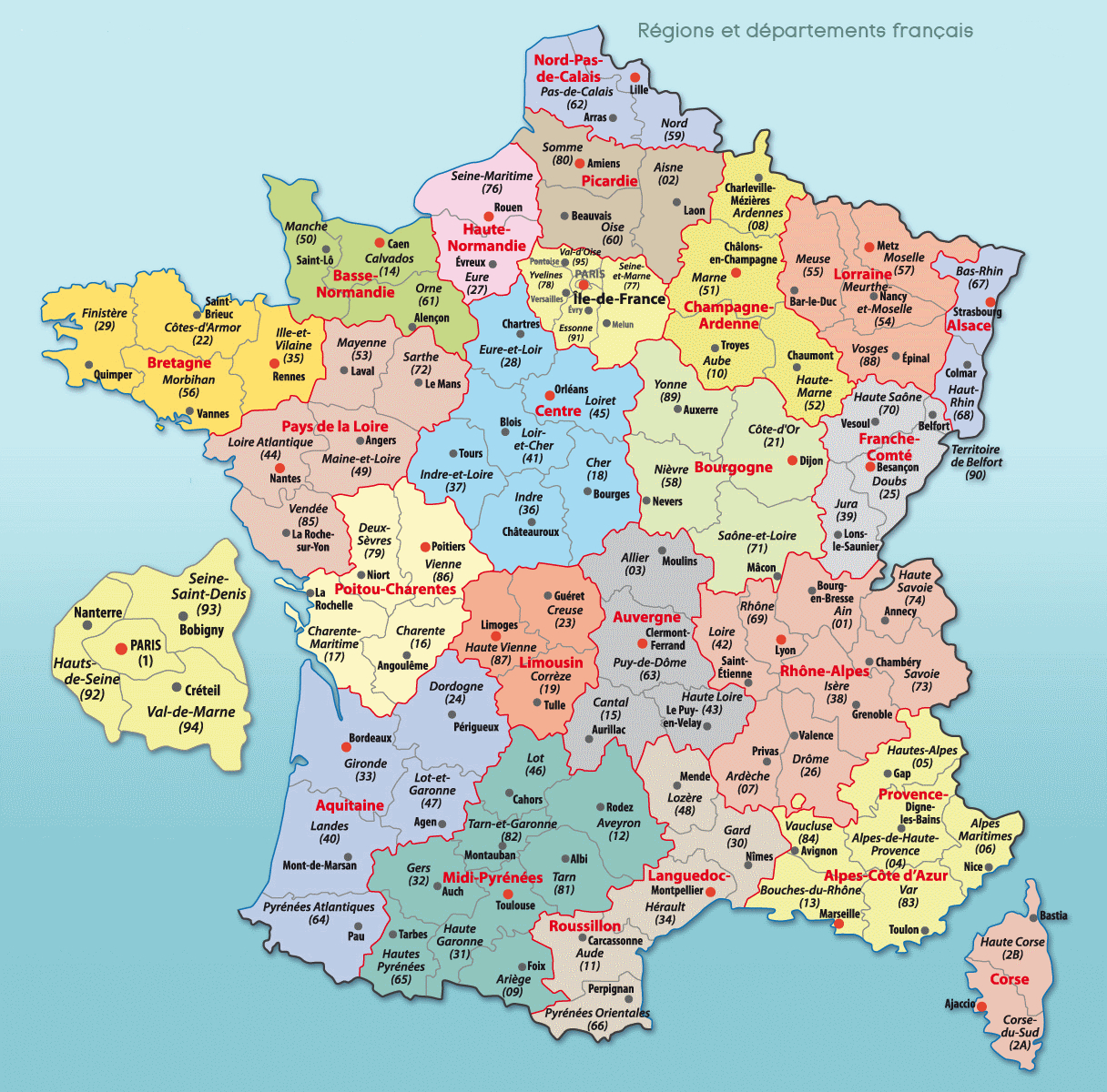 Carte Departement Maine-Et-Loire : Département Maine-Et encequiconcerne Carte Departement Numero