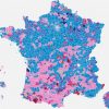 Carte. Départementales : Quelle Est La Couleur Politique concernant Carte De France Par Régions Et Départements