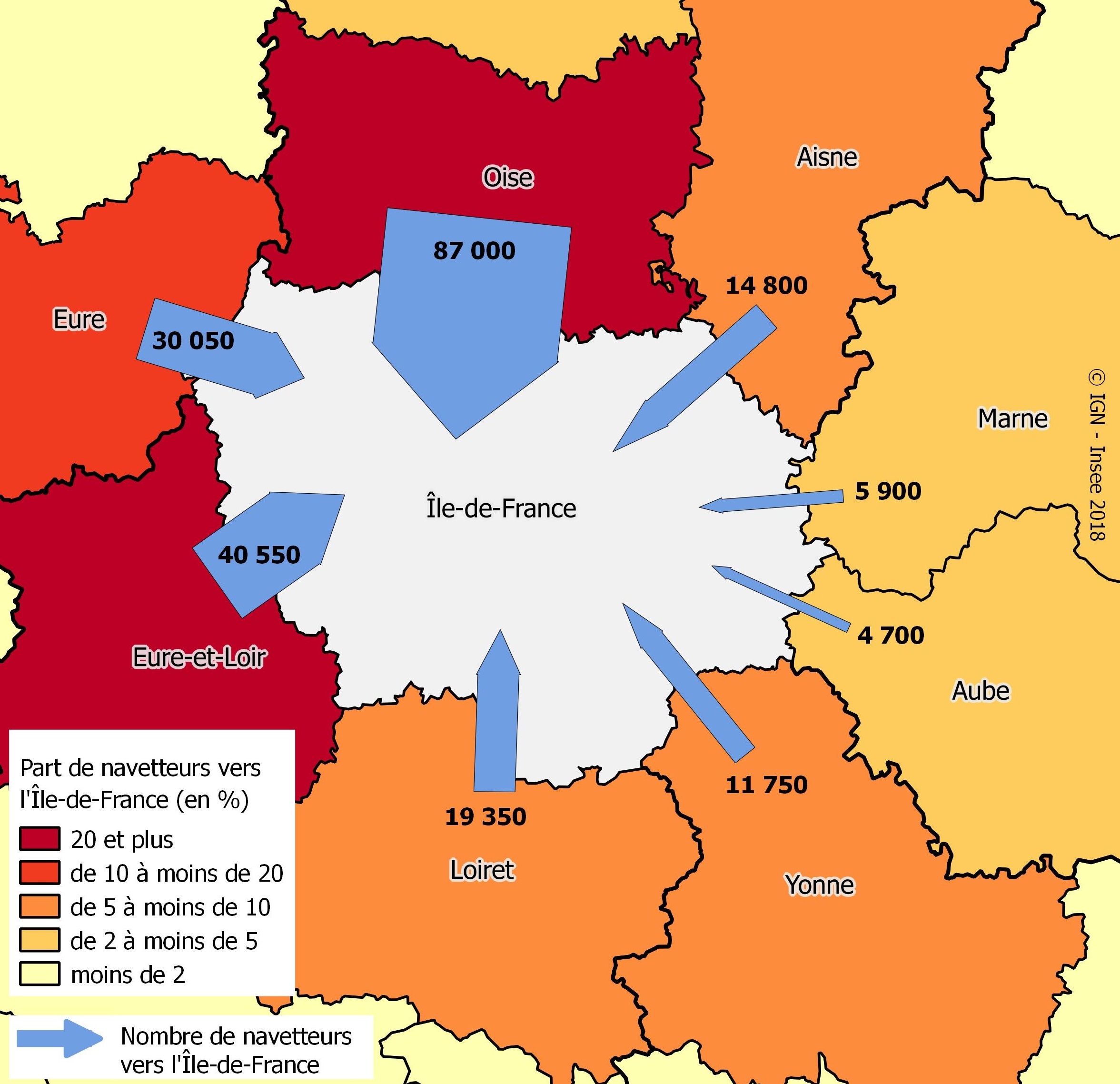 Carte Départements Ile De France - Les Departements De France concernant Départements Et Régions De France