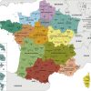 Carte Départements Régions France - Les Departements De France serapportantà Département Et Préfecture