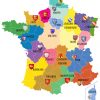 Carte Des 13 Nouvelles Régions De France - Primanyc concernant Carte Région France 2016