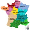 Carte Des Nouvelles Régions De France - Webzine Voyage pour Carte De La France Par Département