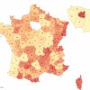 Carte Des Numéros Des Départements Français pour Département 30 Carte