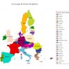 Carte Des Pays De L'Union Européenne - Liste Des Pays intérieur Carte Des Pays D Europe