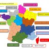 Carte Des Region De France A Completer - Les Departements serapportantà Carte Région France 2017