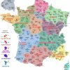 Carte Des Région De France - Les Departements De France destiné Carte De France Avec Département À Imprimer