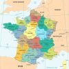 Carte Des Régions De France (22 Régions De La Métropole encequiconcerne Carte De Region France