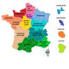Carte Des Régions De France Au 1Er Janvier 2016 destiné Carte De Region De France