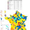 Carte Des Résultats Du 2Nd Tour Des Élections Législatives tout Carte Des Départements De France 2017