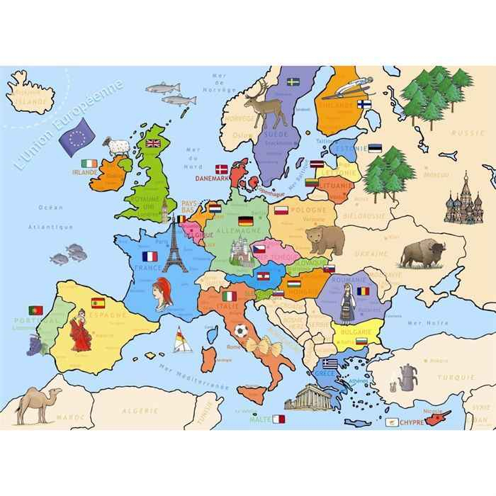 Carte D'Europe Images Et Photos » Vacances - Guide Voyage dedans Carte D Europe En Francais