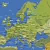 Carte D'Europe - Johomaps destiné Carte De L Europe Capitales