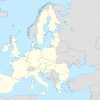 Carte D'Europe Vierge Ou Détaillée Avec Capitales - Carte à Carte Union Europeene