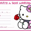 Carte D'Invitation Anniversaire Pour Fille De 11 Ans encequiconcerne Invitation Anniversaire 11 Ans Fille