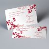 Carte D'Invitation Mariage Rouge Et Blanc Sylvestre encequiconcerne Carte D Invitation Mariage En Arabe