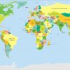 Carte Du Monde À Imprimer • Voyages - Cartes encequiconcerne Carte Du Monde Avec Capitales Et Pays