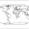 Carte Du Monde Atlas Vierge À Imprimer Avec Carte Du Monde avec Carte Du Monde Vierge À Remplir En Ligne