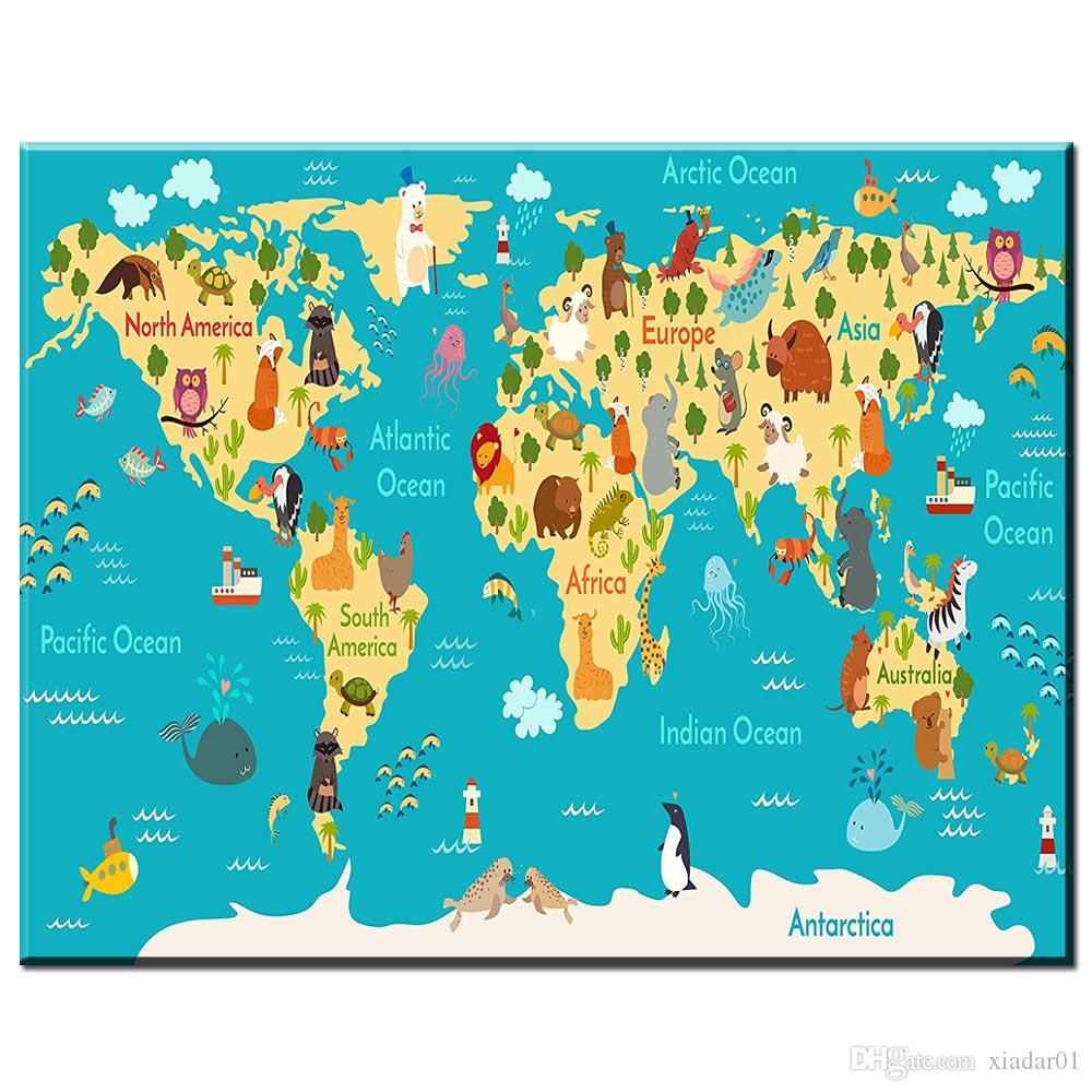 Carte Du Monde Enfant - Primanyc à Carte Du Monde Pour Enfant