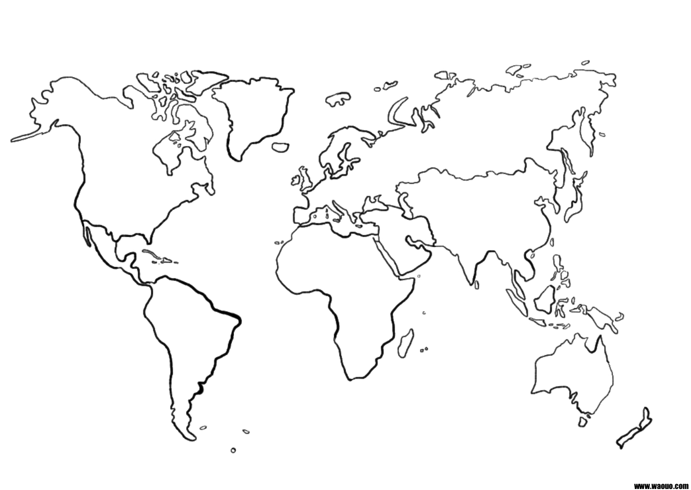 Carte Du Monde Vierge À Remplir En Ligne - Primanyc avec Carte Europe Vierge À Compléter En Ligne
