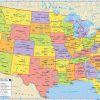 Carte États-Unis Avec Les Villes - États-Unis Carte Avec concernant Carte Des Etats Unis À Imprimer