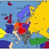 Carte Europe 1920 | Imvt tout Carte D Europe En Francais