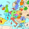 Carte Europe Enfant - Primanyc dedans Carte Europe Enfant