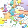 Carte Europe Images Et Photos - Arts Et Voyages concernant Carte Géographique Europe