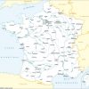Carte Fluviale France : Carte France Des Fleuves Et Rivières intérieur Tous Les Départements Français