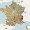 Carte France Département Ville - Les Departements De France à La Carte De France Avec Toutes Les Villes