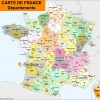Carte France Départements - Arts Et Voyages destiné Carte De France Département À Colorier