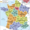Carte France Départements » Vacances - Guide Voyage à Carte Des Villes De France Détaillée
