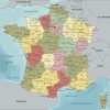 Carte Géopolitique De France Avec Contours Anciennes avec Anciennes Régions