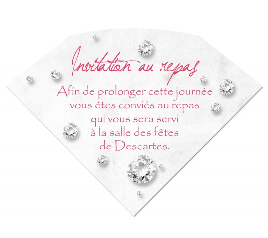 Carte Invitation Noces De Diamant 😛 pour Texte Invitation Noces D Or