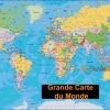 Carte Mondiale - Arts Et Voyages pour Carte Monde Continent