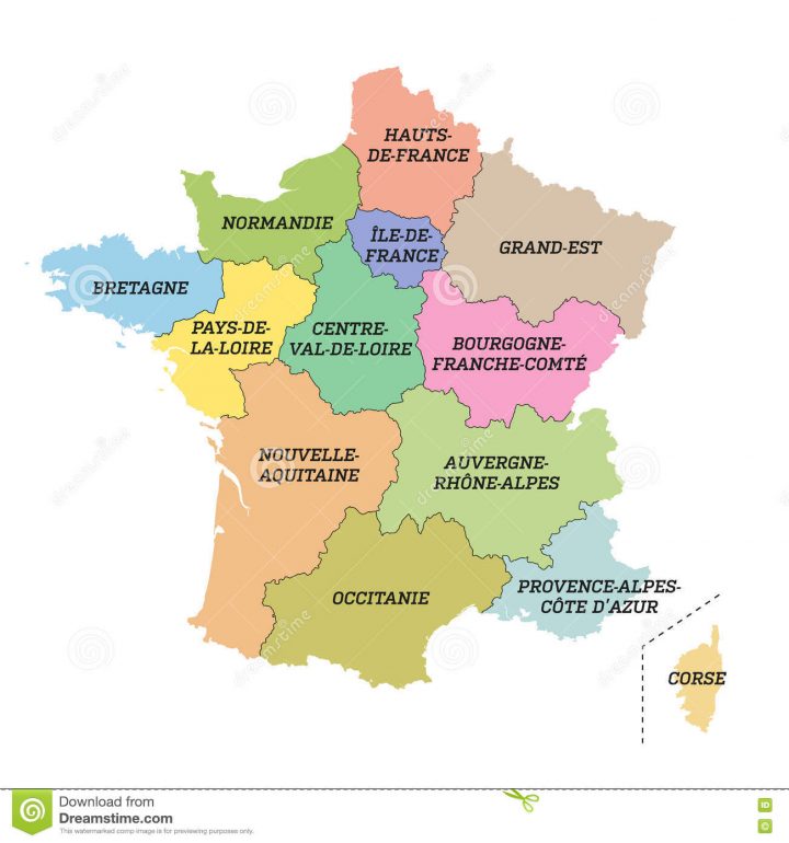 Carte Nouvelles Régions De France - Primanyc encequiconcerne Nouvelles Régions En France