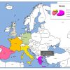 Carte Pays D'Europe Pour Word Et Excel Editable. avec Carte D Europe Avec Pays