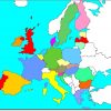 Carte Union Europeenne Vierge, Sans Les Noms Des Pays Membres serapportantà Carte Europe Vierge