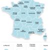 Cartes De France : Cartes Des Régions, Départements Et intérieur Carte Des Régions De France À Imprimer