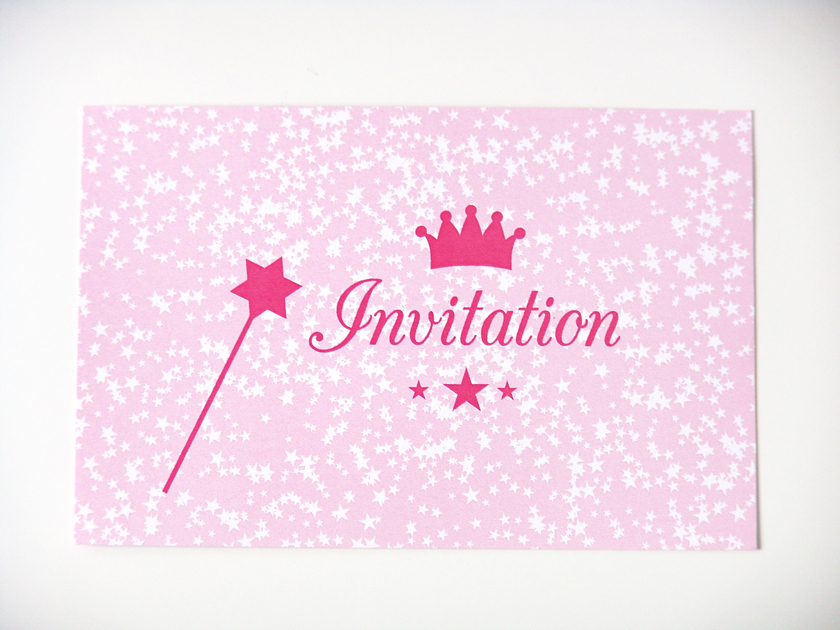 Cartes D&amp;#039;Invitation Anniversaire Princesse - Papeterie tout Carte D Invitation Anniversaire En Ligne