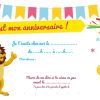 Cartes D'Invitation D'Anniversaire À Imprimer - Le Club Du destiné Invitation À Un Anniversaire