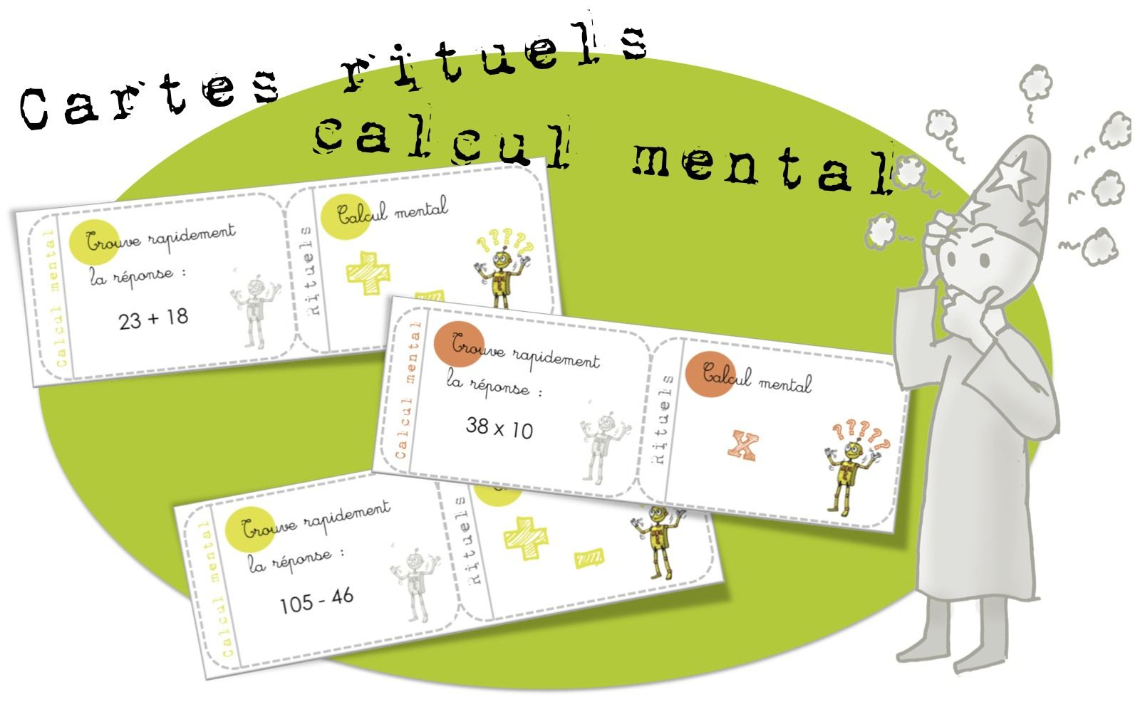 Cartes Rituels-Calcul Mental : Addition, Multiplication pour Soustraction Cp En Ligne